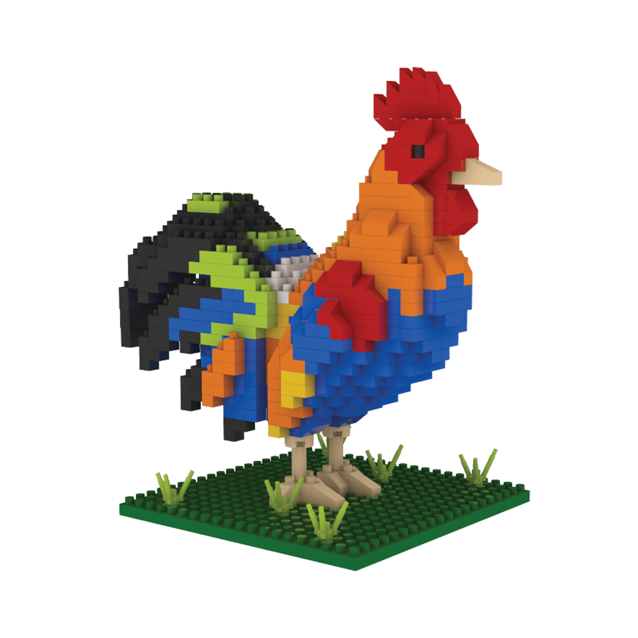 Mini Building Blocks - Rooster - Shelburne Country Store