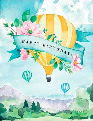 Leaning Tree Notions Card - Birthday - Shelburne Country Store