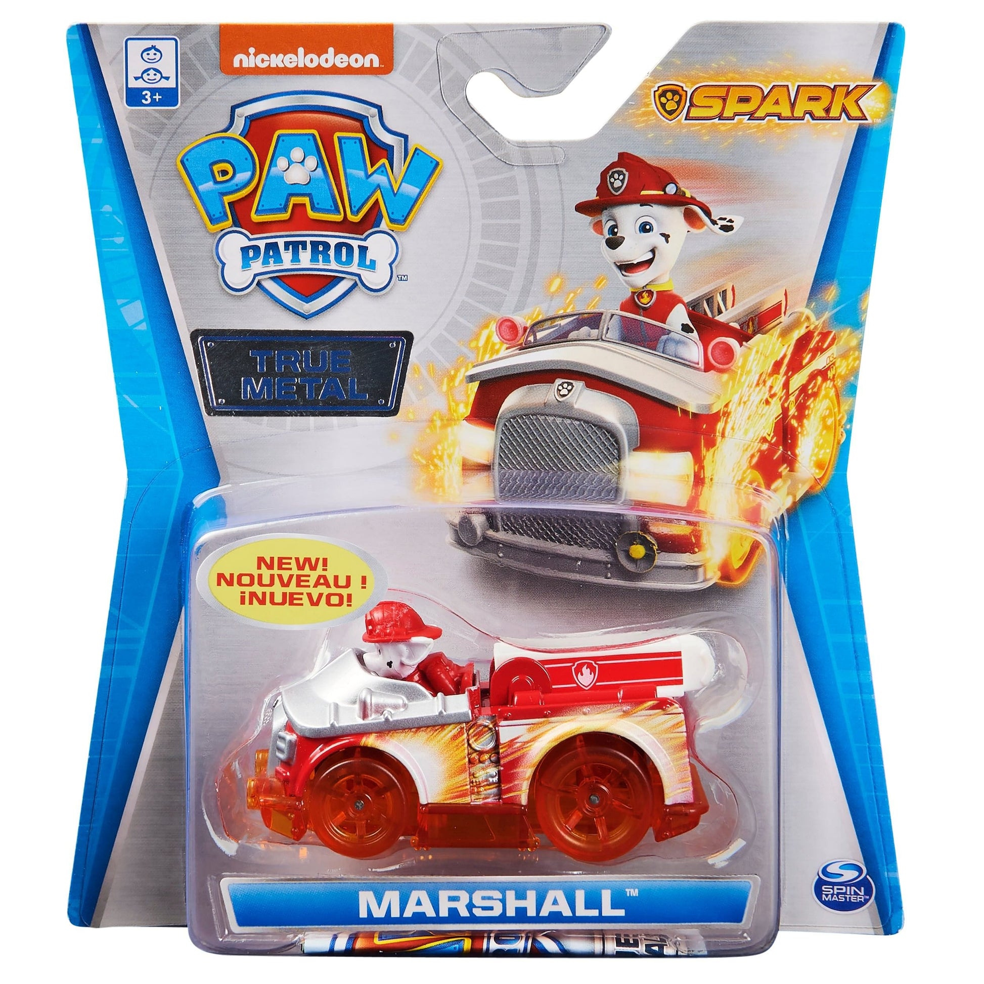 Paw Patrol Metal Die-Cast Vehicle -  Spark - Marshall - Shelburne Country Store
