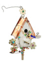 Bluebird Birdhouse Metal Ornament - Shelburne Country Store