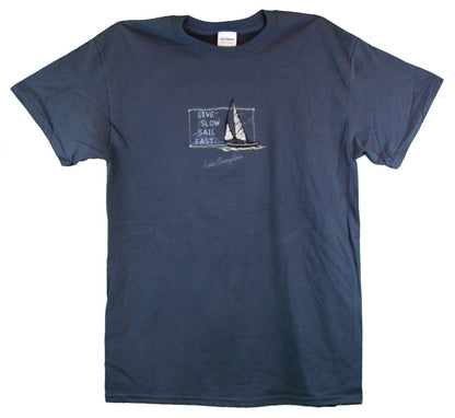 'Cargo Stamp' T-Shirt - Lake Champlain - - Shelburne Country Store