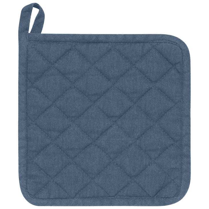 Midnight Blue Stonewash Potholder - Shelburne Country Store