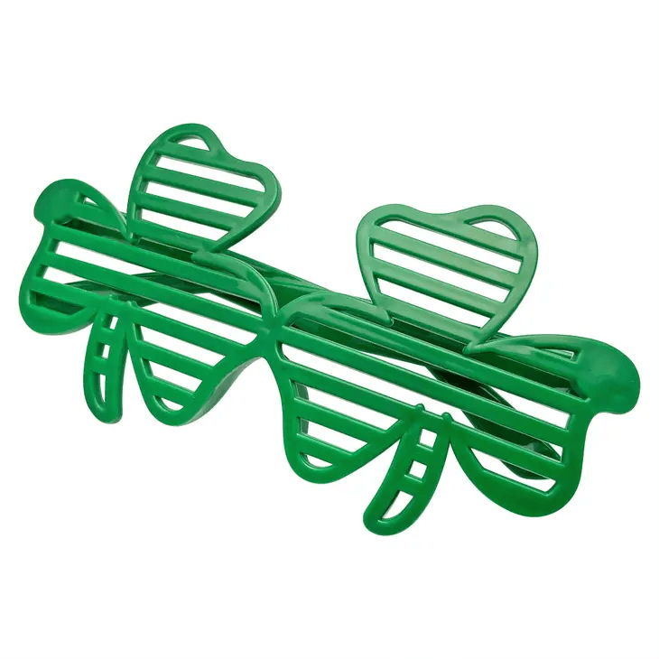 Novelty Green St Pattys Patricks Day Sun Glasses - Shelburne Country Store