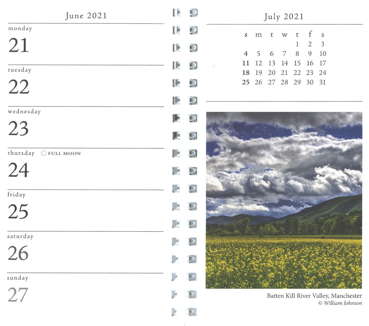 2021 Vermont Living Pocket Calendar - Shelburne Country Store