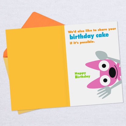 Hoops & Yoyo Pass the Cake Birthday Card With Sound - Shelburne Country Store