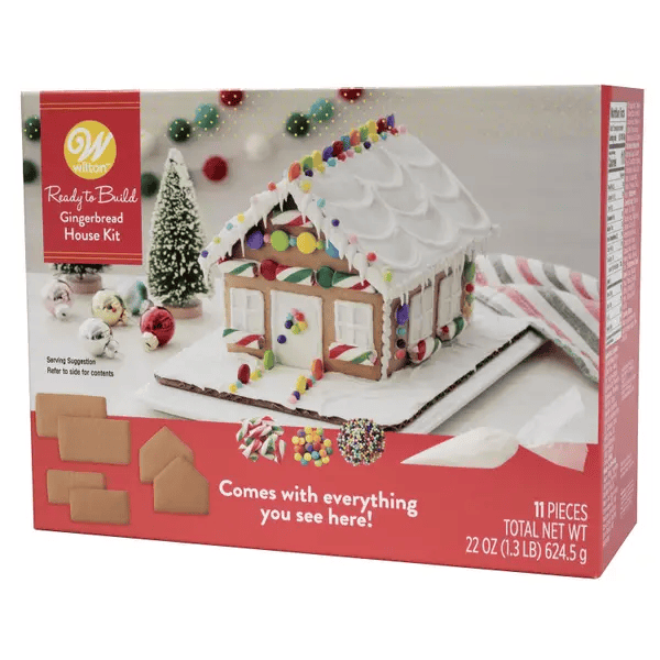 Ready To Build Petite House Gingerbread Kit - Shelburne Country Store