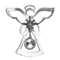 Pewter Angel Ornament with Birthstone - - Shelburne Country Store