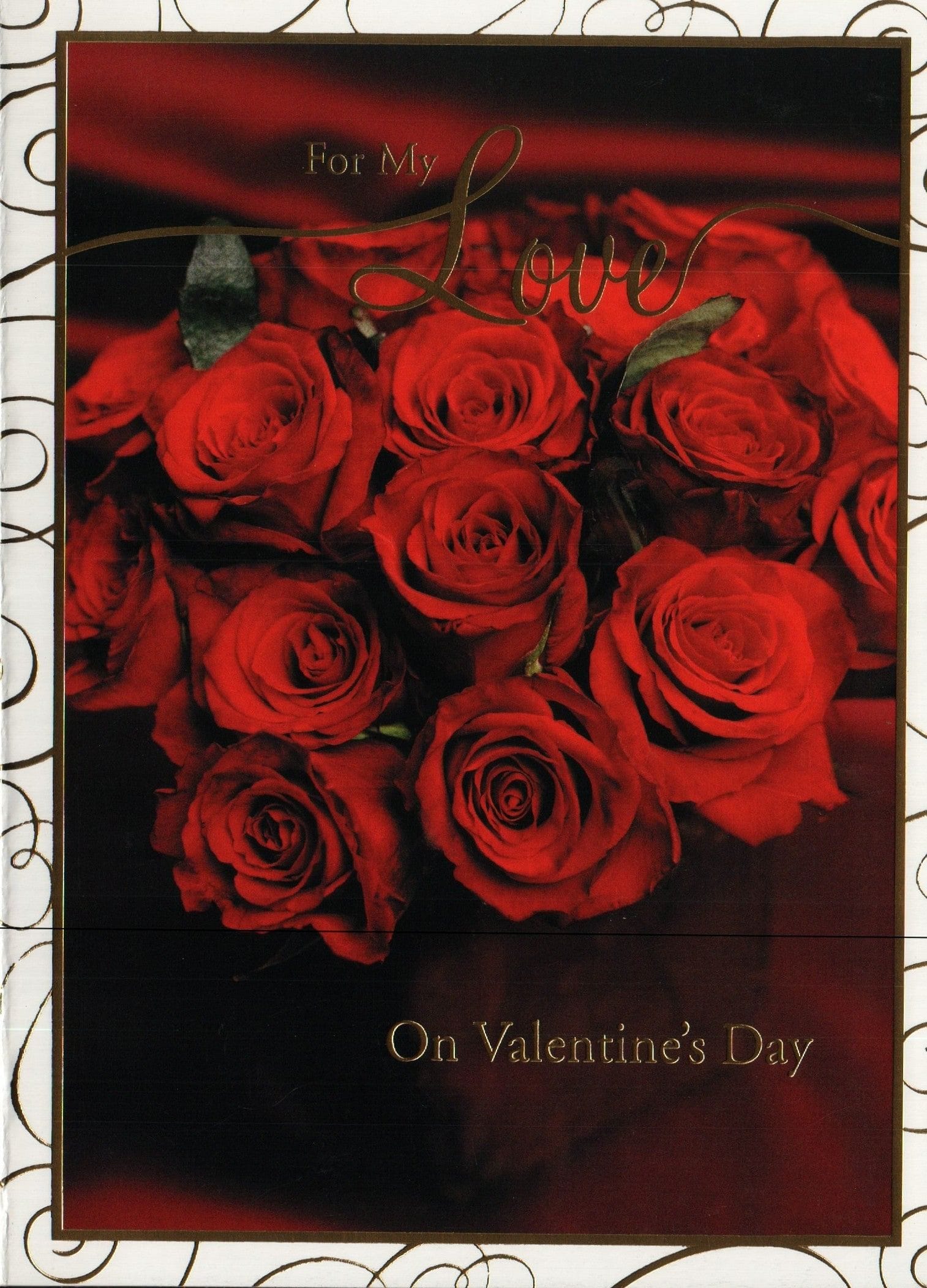 For My Love Valentine's Day Card - Shelburne Country Store