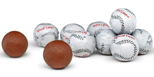 Milk Chocolate Baseballs in Mesh Bag - 2 ounce - Shelburne Country Store