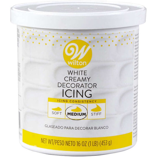 Creamy Decorator Icing - White - 16 oz. - Shelburne Country Store