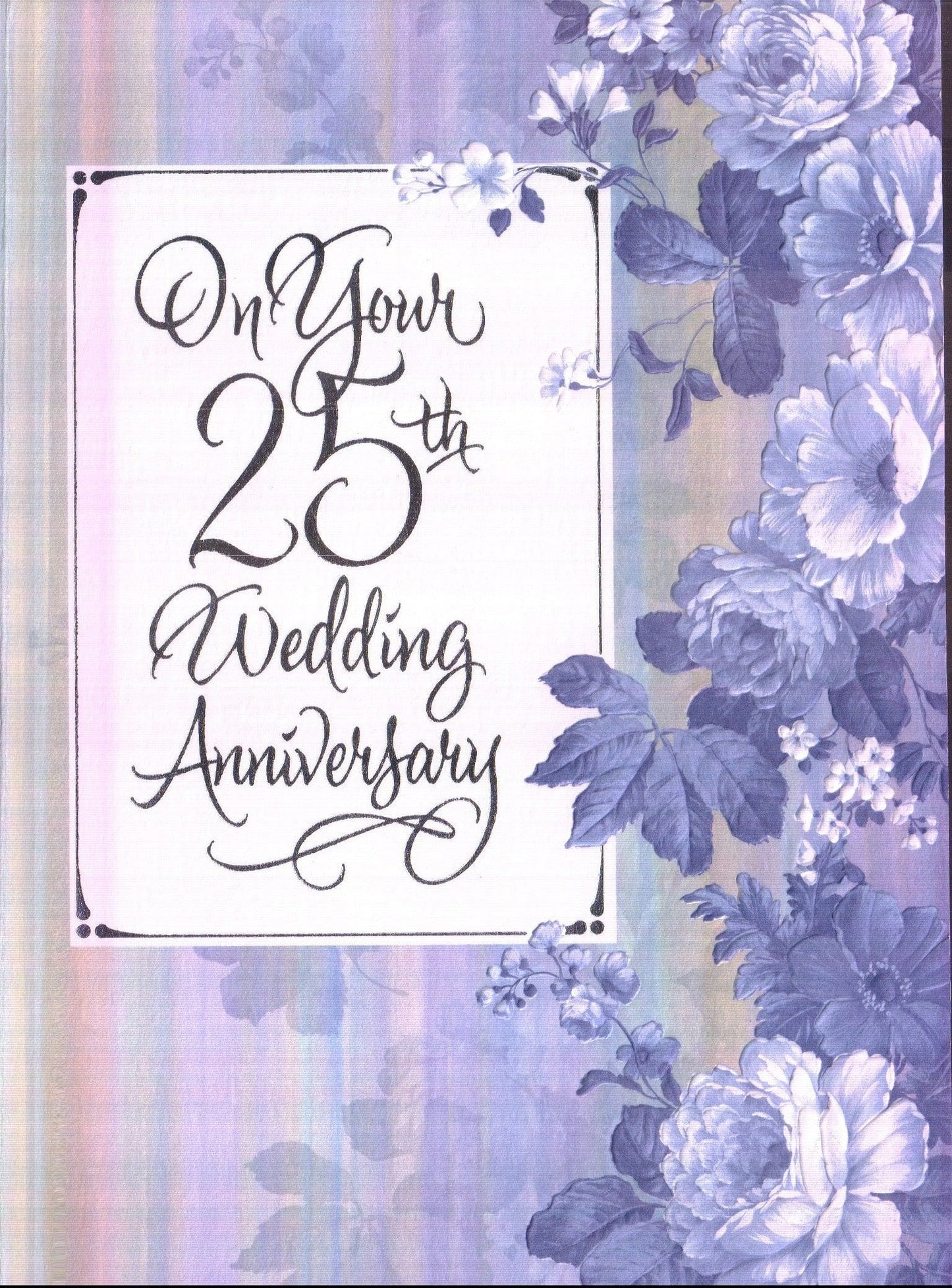 Anniversary Card- On your 25th Wedding Anniversary - Shelburne Country Store