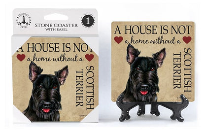 Dog Breed Stoneware Coaster - - Shelburne Country Store