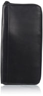 Dopp Men's Regatta Leather Zipper Passport Organizer Wallet, Black, One Size - Shelburne Country Store