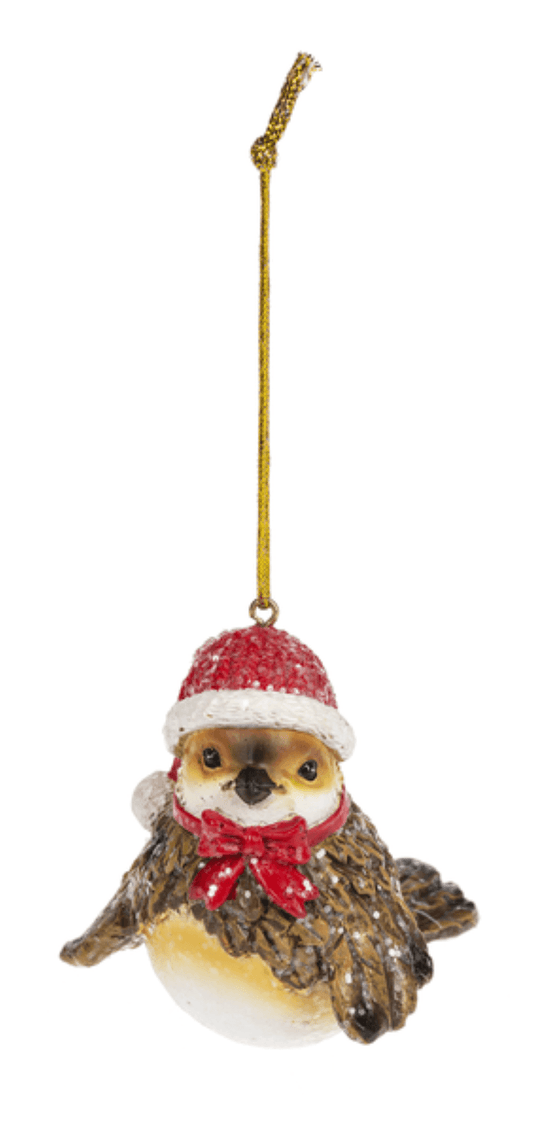 Santa Birds Ornament -  Style #1 - Shelburne Country Store